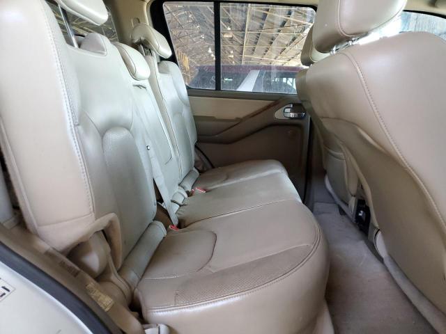 5N1AR18W66C645411 - 2006 NISSAN PATHFINDER LE 白色 照片 10