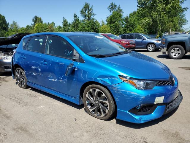 JTNKARJE0HJ539756 - 2017 TOYOTA COROLLA IM BLUE photo 4