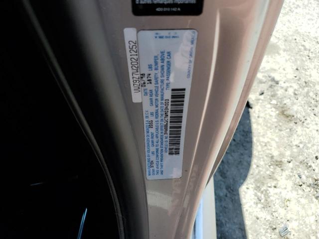 3VWBB61C7WM034003 - 1998 VOLKSWAGEN NEW BEETLE SILVER photo 12