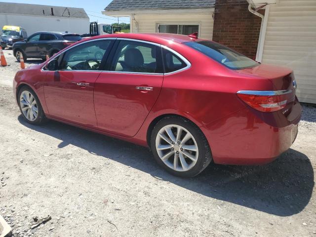 1G4PS5SK3C4128844 - 2012 BUICK VERANO RED photo 2