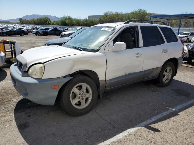 KM8SC13D92U322941 - 2002 HYUNDAI SANTA FE GLS WHITE photo 1