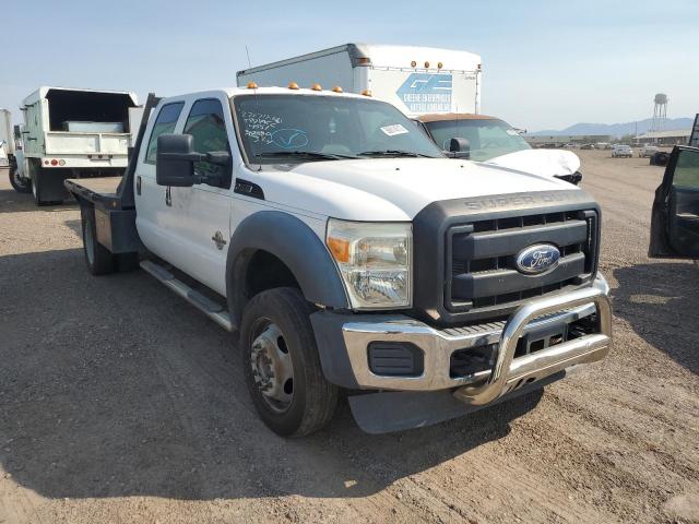 1FD0W4GT5BEA84551 - 2011 FORD F450 SUPER DUTY WHITE photo 1