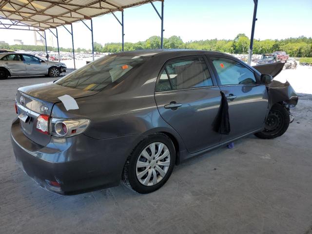 5YFBU4EE5DP187109 - 2013 TOYOTA COROLLA BASE GRAY photo 3