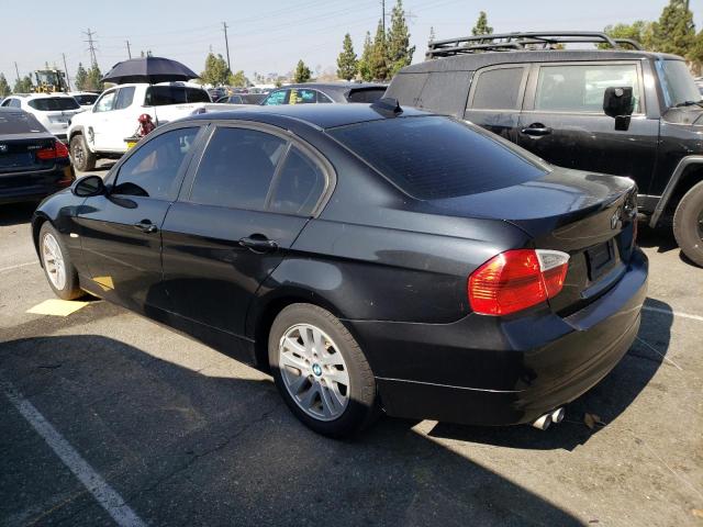 WBAVC535X7FZ76924 - 2007 BMW 3 SERIES I SULEV BLACK photo 2