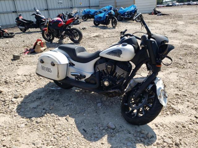 56KTHDAAXK3376754 - 2019 INDIAN MOTORCYCLE CO. SPRINGFIEL DARK HORSE WHITE photo 1