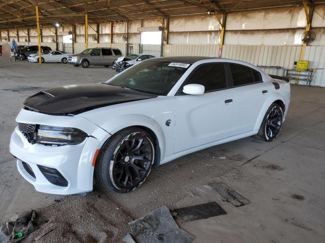 2C3CDXL93NH118779 - 2022 DODGE CHARGER SRT HELLCAT WHITE photo 1