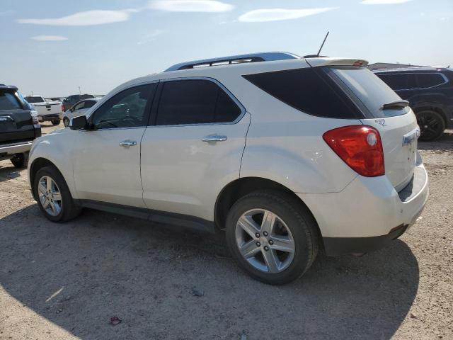 1GNALDEK2FZ138325 - 2015 CHEVROLET EQUINOX LTZ WHITE photo 2