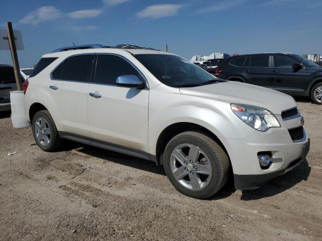 1GNALDEK2FZ138325 - 2015 CHEVROLET EQUINOX LTZ WHITE photo 4