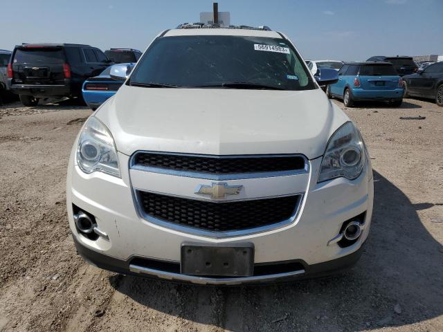 1GNALDEK2FZ138325 - 2015 CHEVROLET EQUINOX LTZ WHITE photo 5