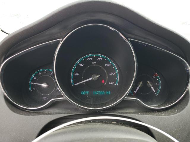 1G1ZC5EB8AF192426 - 2010 CHEVROLET MALIBU 1LT SILVER photo 9