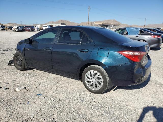 2T1BURHE8KC222442 - 2019 TOYOTA COROLLA L Blau Foto 2