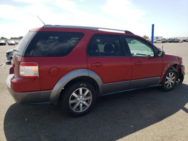 1FMDK02W59GA02582 - 2009 FORD TAURUS X SEL RED photo 3