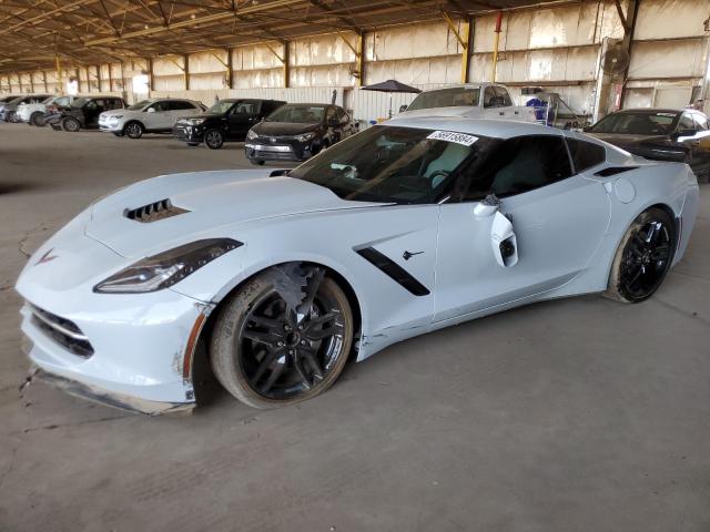 1G1YB2D73K5122219 - 2019 CHEVROLET CORVETTE STINGRAY 1LT GRAY photo 1