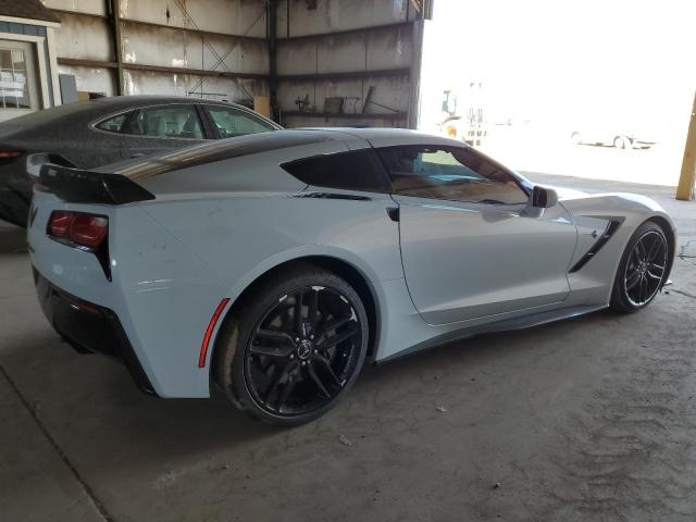 1G1YB2D73K5122219 - 2019 CHEVROLET CORVETTE STINGRAY 1LT GRAY photo 3