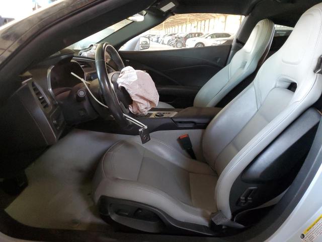 1G1YB2D73K5122219 - 2019 CHEVROLET CORVETTE STINGRAY 1LT GRAY photo 7