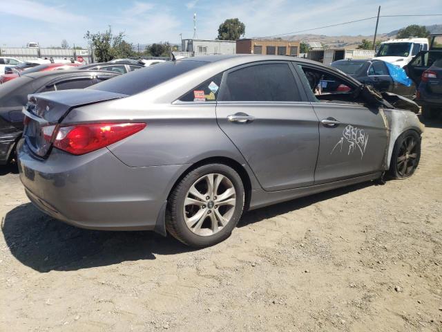 5NPEC4AC4BH107460 - 2011 HYUNDAI SONATA SE CHARCOAL photo 3