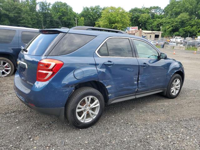 2GNFLFEKXG6330610 - 2016 CHEVROLET EQUINOX LT BLUE photo 3