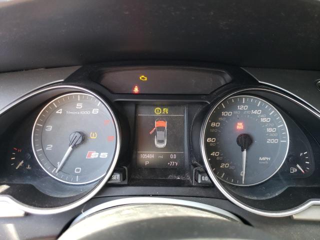 WAUVGAFH7CN002370 - 2012 AUDI S5 PRESTIGE BLACK photo 9