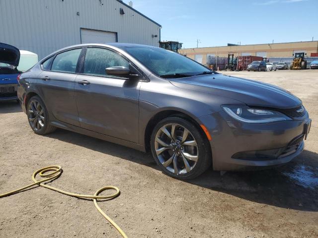 1C3CCCBG3FN613648 - 2015 CHRYSLER 200 S CHARCOAL photo 4