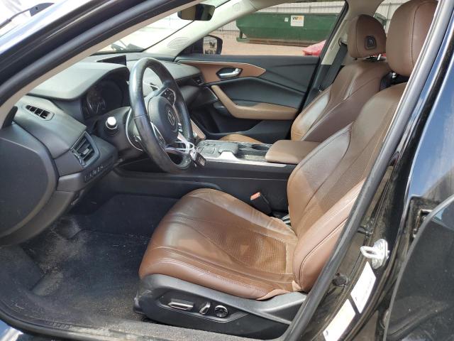 19UUB5F41MA012761 - 2021 ACURA TLX TECHNOLOGY BLACK photo 7