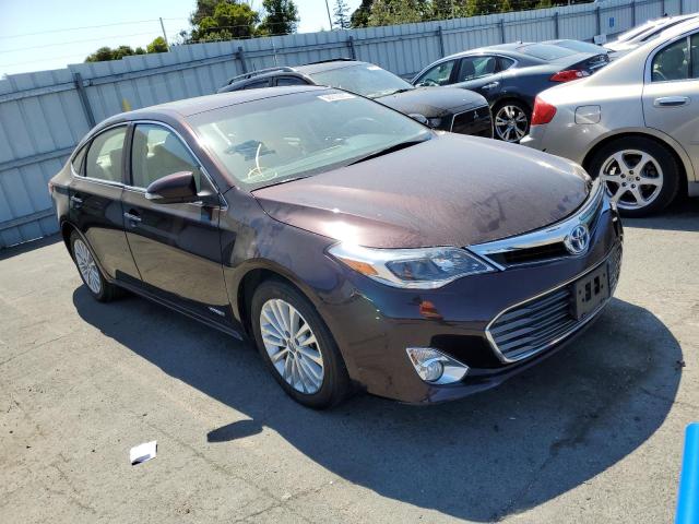 4T1BD1EB7EU028094 - 2014 TOYOTA AVALON HYBRID BURGUNDY photo 4