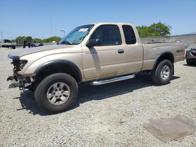 4TASN92N7XZ573079 - 1999 TOYOTA TACOMA XTRACAB PRERUNNER ოქროსფერი ფოტო 1