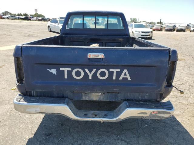 4TARN81P8NZ021602 - 1992 TOYOTA PICKUP 1/2 TON SHORT WHEELBASE DLX BLUE photo 6