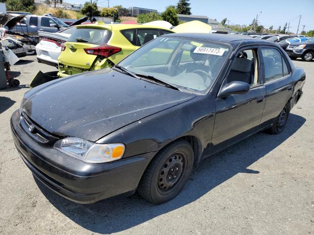 1NXBR12E0XZ293247 - 1999 TOYOTA COROLLA VE BLACK photo 1