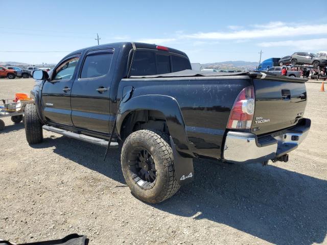 3TMLU4EN1BM076856 - 2011 TOYOTA TACOMA DOUBLE CAB BLACK photo 2