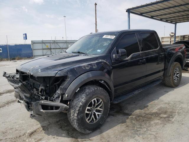 1FTFW1RG9JFD39661 - 2018 FORD F150 RAPTOR BLACK photo 1