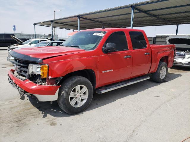 3GTP2VE36BG201585 - 2011 GMC SIERRA K1500 SLE RED photo 1