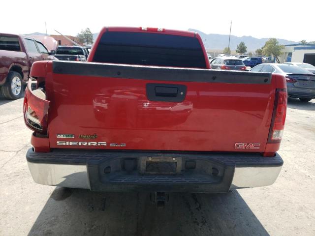 3GTP2VE36BG201585 - 2011 GMC SIERRA K1500 SLE RED photo 6