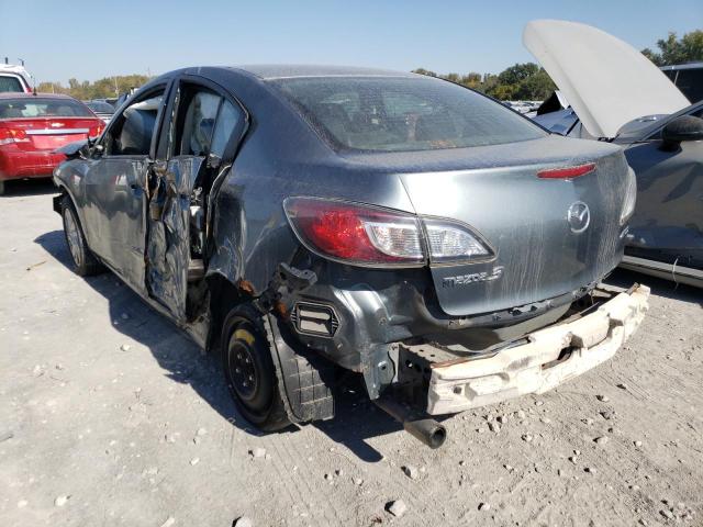 JM1BL1V74C1664201 - 2012 MAZDA 3 I TEAL photo 3