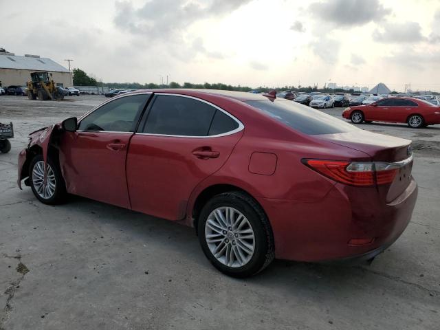 JTHBK1GG8D2062878 - 2013 LEXUS ES 350 RED photo 2