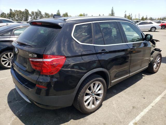 5UXWX9C56D0A08192 - 2013 BMW X3 XDRIVE28I BLACK photo 3