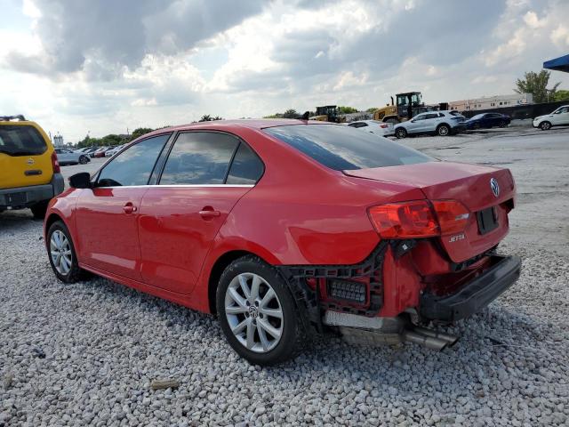 3VWD17AJ7EM398937 - 2014 VOLKSWAGEN JETTA SE RED photo 2