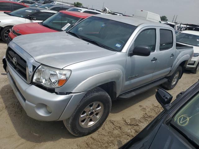3TMJU62N78M063030 - 2008 TOYOTA TACOMA DOUBLE CAB PRERUNNER SILVER photo 1