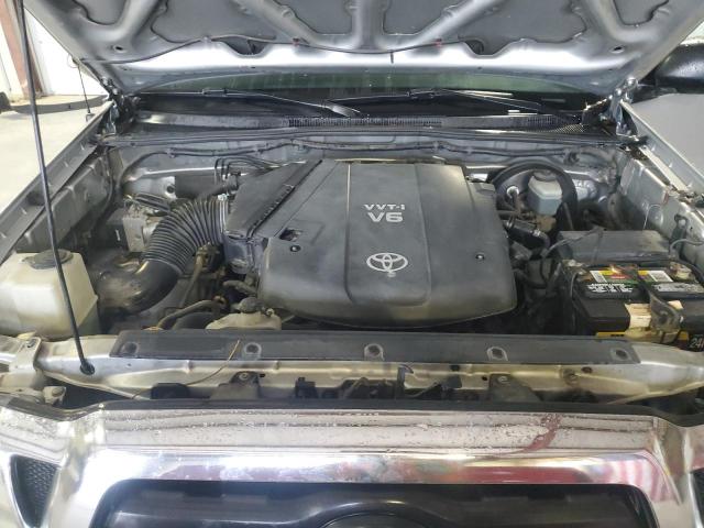 3TMJU62N78M063030 - 2008 TOYOTA TACOMA DOUBLE CAB PRERUNNER SILVER photo 11