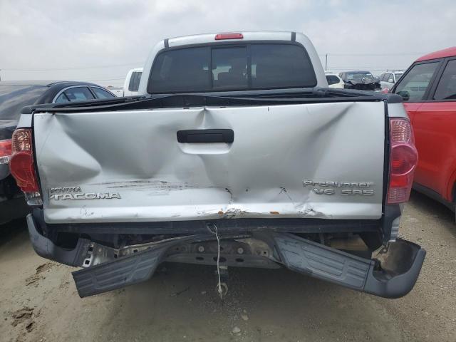 3TMJU62N78M063030 - 2008 TOYOTA TACOMA DOUBLE CAB PRERUNNER SILVER photo 6