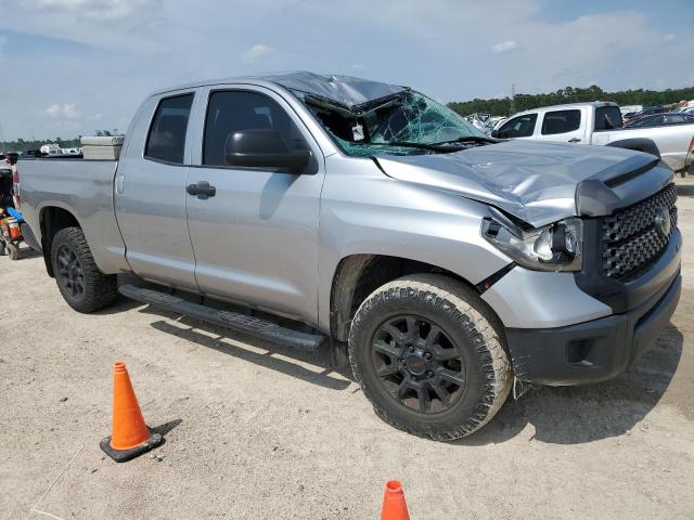 5TFRY5F14LX271068 - 2020 TOYOTA TUNDRA DOUBLE CAB SR/SR5 SILVER photo 4