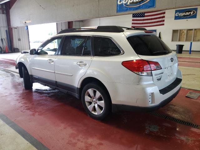 4S4BRCPC5D3238510 - 2013 SUBARU OUTBACK 2.5I LIMITED WHITE photo 2