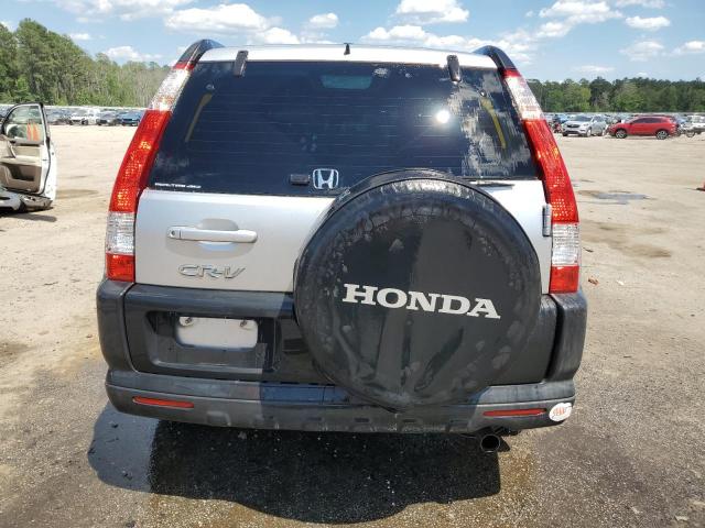 SHSRD78826U423387 - 2006 HONDA CR-V EX SILVER photo 6