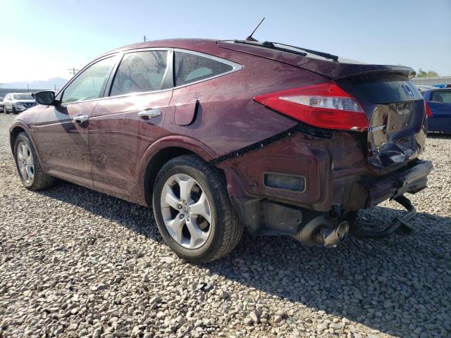 5J6TF2H58CL002471 - 2012 HONDA CROSSTOUR EXL BURGUNDY photo 2