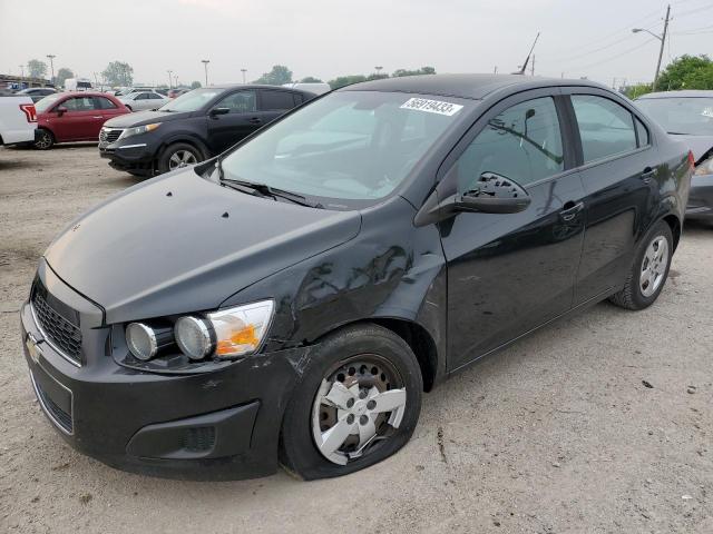 1G1JA5SH3D4131190 - 2013 CHEVROLET SONIC LS BLACK photo 1
