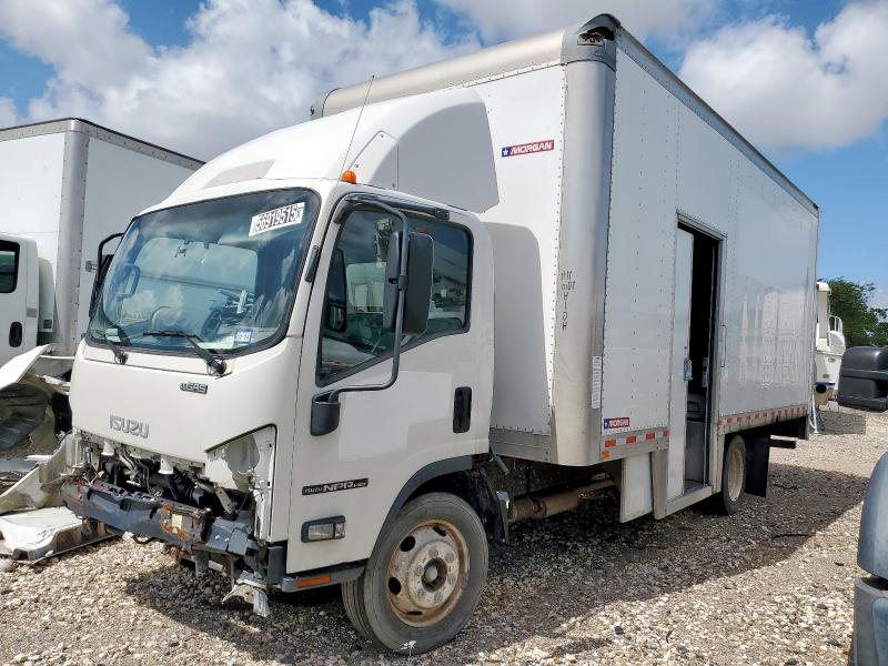 54DC4W1D4MS206286 - 2021 ISUZU NPR HD WHITE photo 1