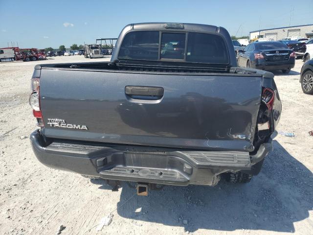 5TFLU4EN4BX006729 - 2011 TOYOTA TACOMA DOUBLE CAB GRAY photo 6