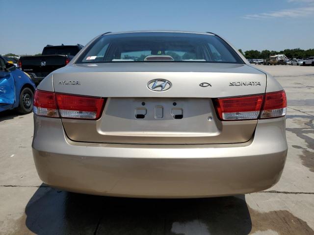 KMHEU46C96A075362 - 2006 HYUNDAI SONATA GLS BEIGE photo 6