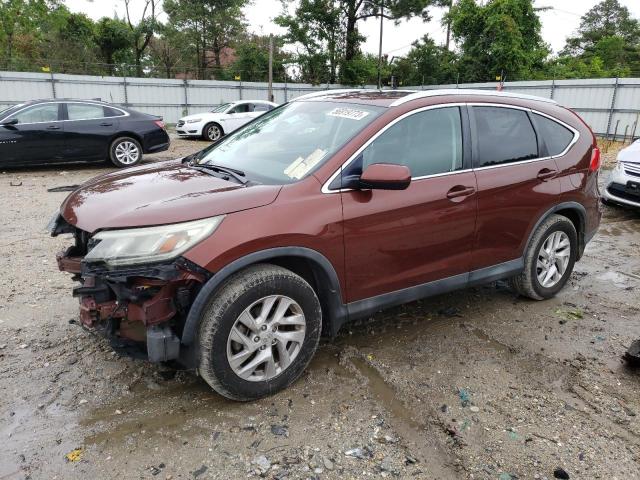 2HKRM3H72FH517715 - 2015 HONDA CR-V EXL BROWN photo 1