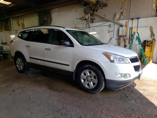 1GNKVFED4CJ417894 - 2012 CHEVROLET TRAVERSE LS WHITE photo 4