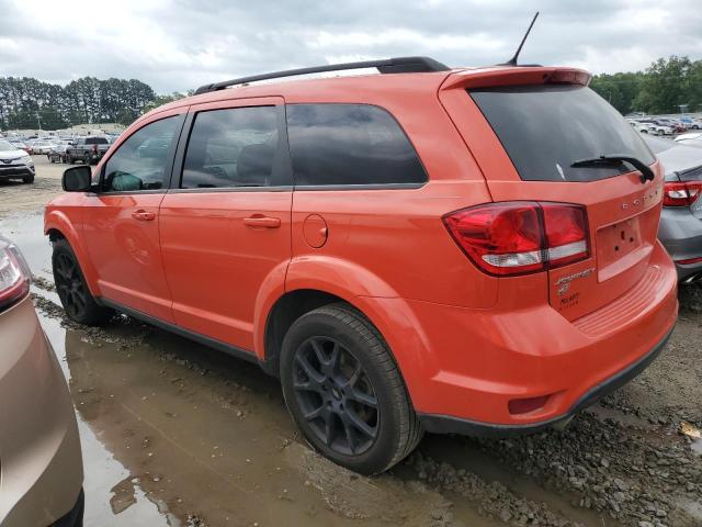 3C4PDDBG0JT257801 - 2018 DODGE JOURNEY SXT ORANGE photo 2